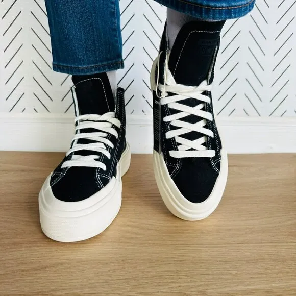 ⭐ Converse Chuck Taylor All Star Cruise 10.5 Women Shoes Sneakers Black A04689C