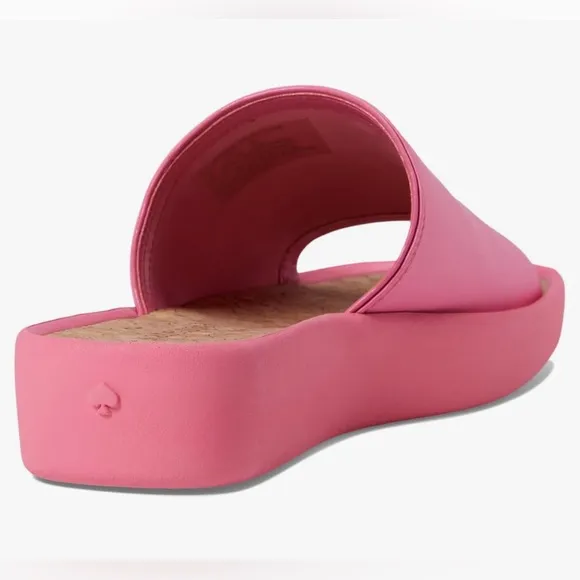 🆕 KATE SPADE New York Spree Slide Sandals Pink size 7 Womens NWT