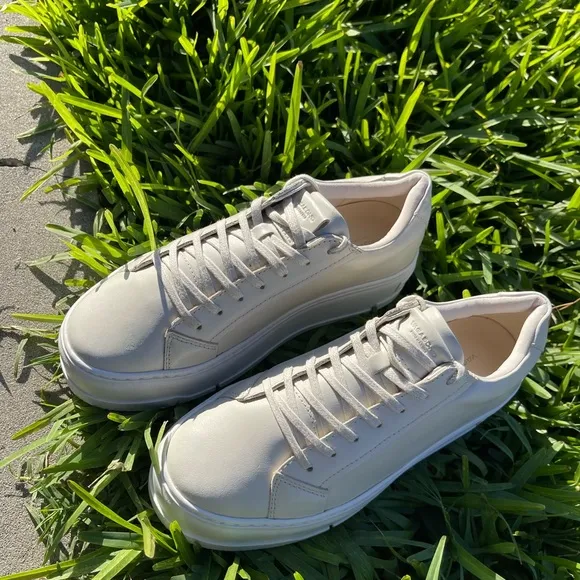 - VAGABOND Judy platform Sneakers cream leather size 37 US 7 women $160