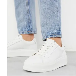- VAGABOND Judy platform Sneakers cream leather size 37 US 7 women $160