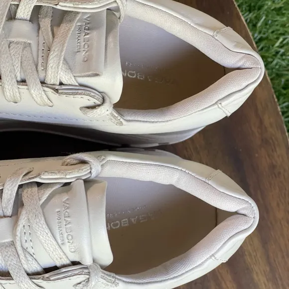 - VAGABOND Judy platform Sneakers cream leather size 37 US 7 women $160