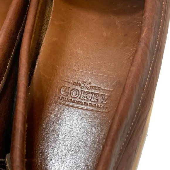11 / Gokey Bison Penny Loafer Classic Brown Leather Loafers