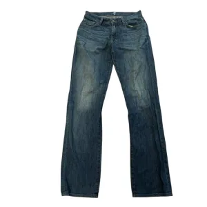 7 For All Mankind Standard Jeans Denim Blue Wash Bootcut Womens SZ 29