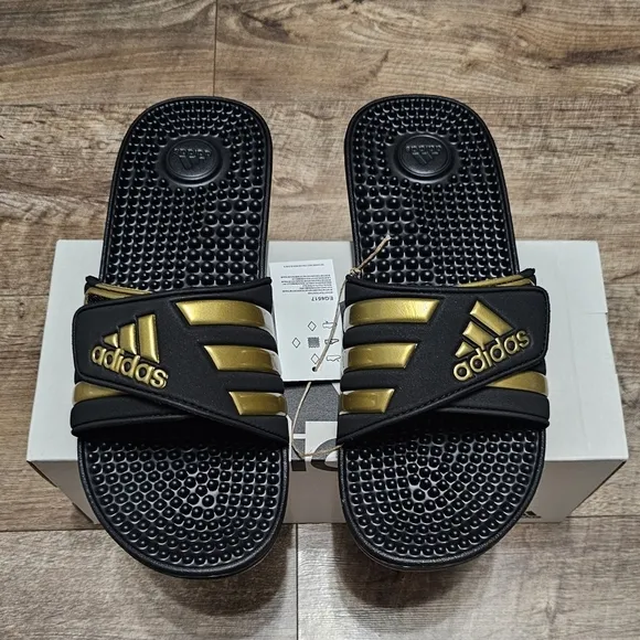Adidas adissage comfort slides Men's 11