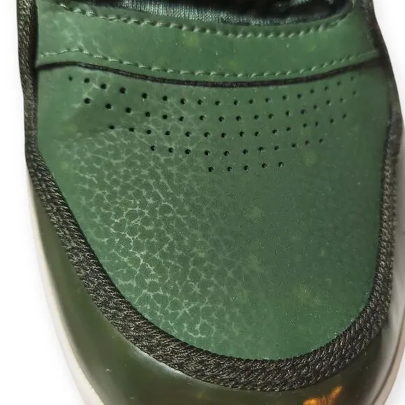 Adidas AR 2.0 Adi-Rise High Top Strap Patent Green Gold Sneakers Sz 10 G22480