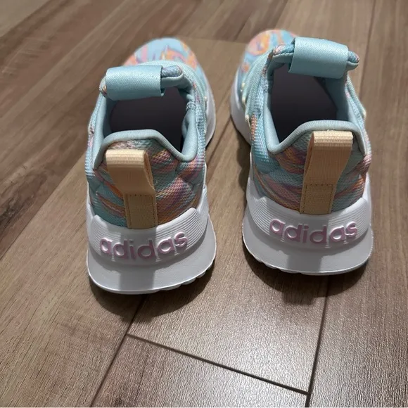 Adidas Blue Orange Lite Racer Adapt 5.0 Kids sneakers