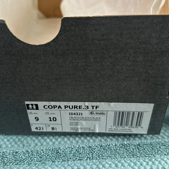 Adidas Copa Pure.3 TF Turf new comes with original box size 9