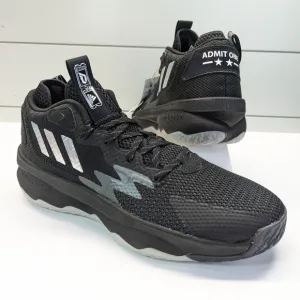 Adidas Dame 8 Admit One Core Black Fashion Casual Running Sneakers sz Men's 8.5