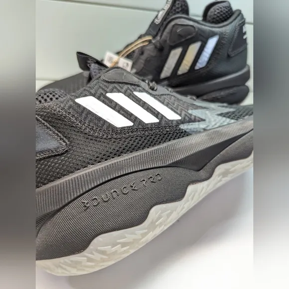 Adidas Dame 8 Admit One Core Black Fashion Casual Running Sneakers sz Men's 8.5