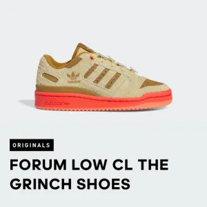 Adidas Forum Low Tan Red Sneakers