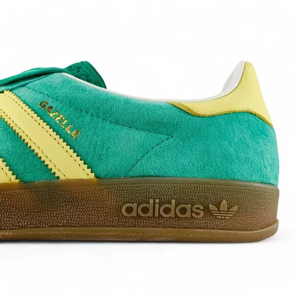 adidas Gazelle Indoor Semi Court Green Almost Yellow Men's Shoes Sneakers IH7500