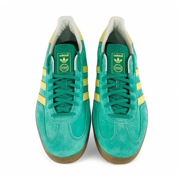 adidas Gazelle Indoor Semi Court Green Almost Yellow Men's Shoes Sneakers IH7500