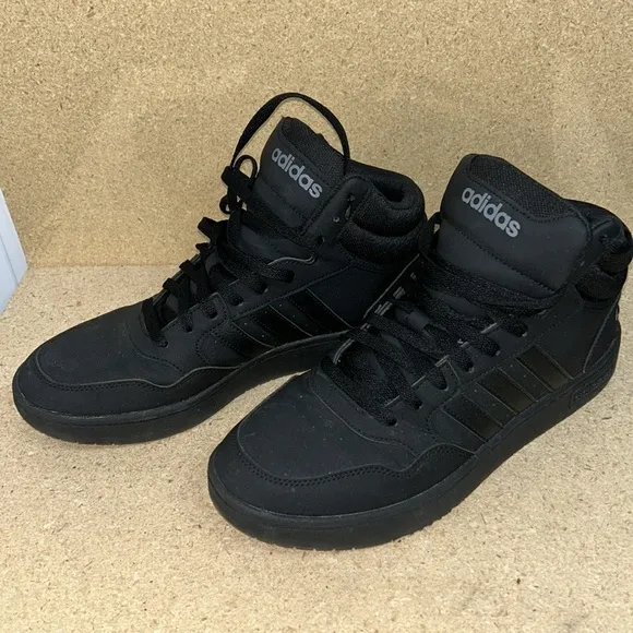 Adidas HOOPS 3.0 Mid Basketball Sneakers (94)