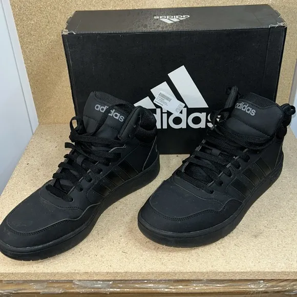 Adidas HOOPS 3.0 Mid Basketball Sneakers (94)