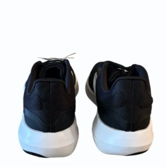 Adidas Mens Runfalcon 3 Black White Running Shoes Sneakers Size 13