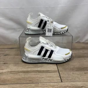 adidas Nmd V3 Mens Fashion Sneakers in White Black - 4