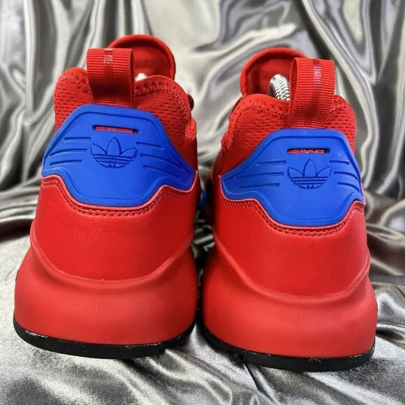 Adidas Originals ZX 2K Boost Men's 9 Red Lifestyle Shoes Fashion Sneakers FZ0994