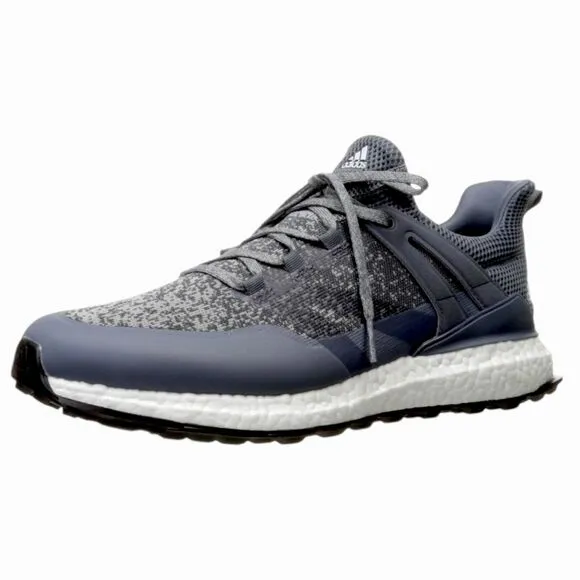 Adidas Shoes Men's 14 Crossknit Boost Foam Gray Golf Athletic Sneakers  NWOT