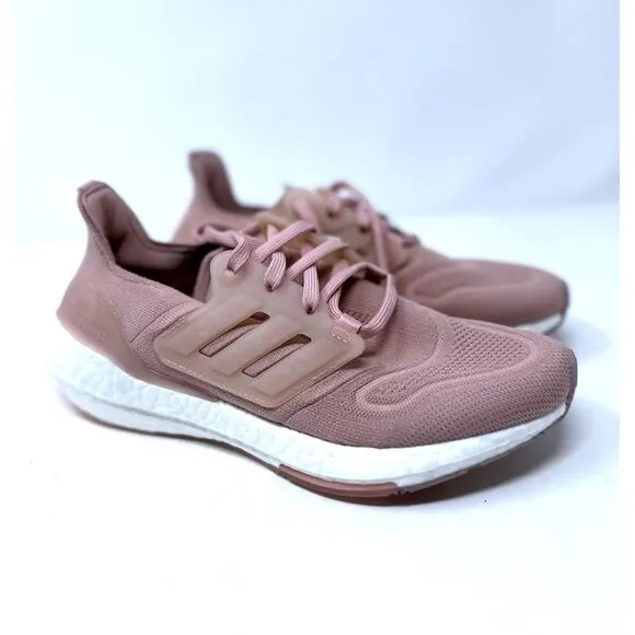 Adidas women's 7 UltraBoost 22 Running Shoes Sneakers GX5592 Mauve Pink NEW