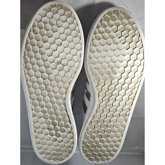 Adidas Women's Grand Court White/Purple Sneakers  Size 10