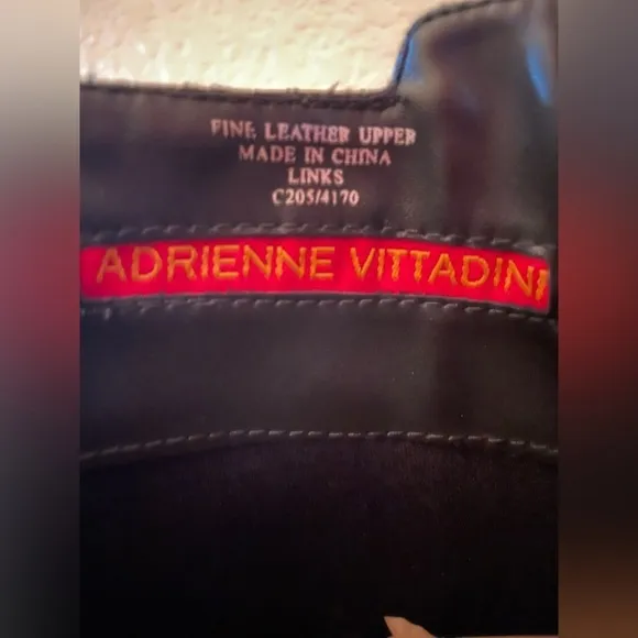Adrienne Vittadini Leather Boots