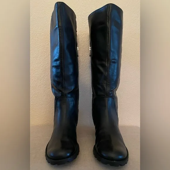 Adrienne Vittadini Leather Boots