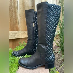 Adrienne Vittadini Leather Boots