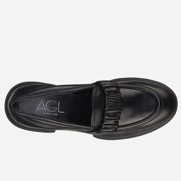 AGL Celeste Moccasin with Rouche, Size 10, New with Tag MSRP $435