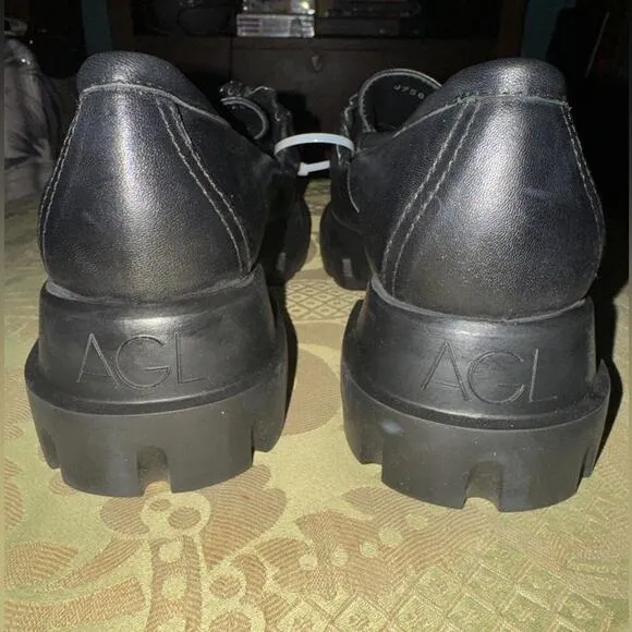 AGL Celeste Moccasin with Rouche, Size 10, New with Tag MSRP $435