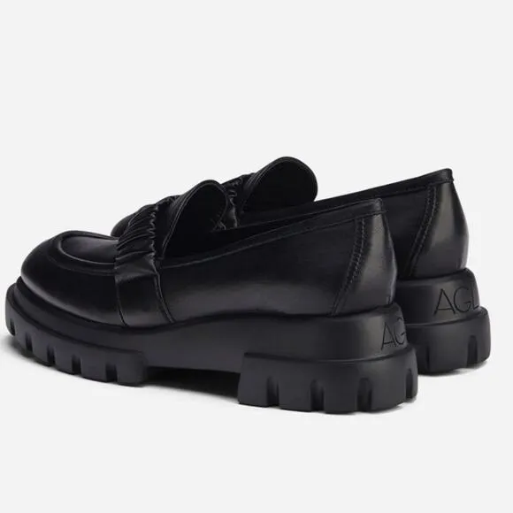 AGL Celeste Moccasin with Rouche, Size 10, New with Tag MSRP $435