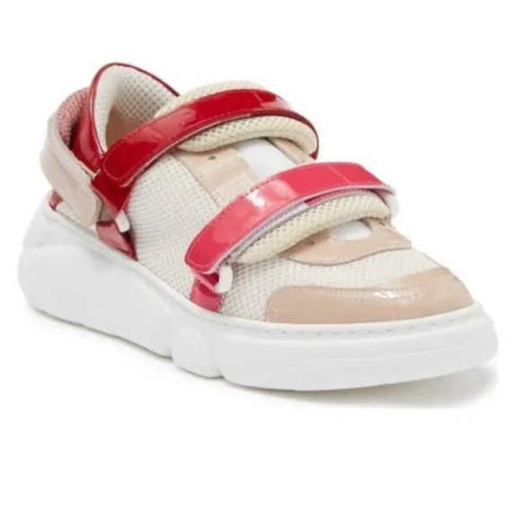 AGL Chunky Platform Patent Leather Velcro size 37/7