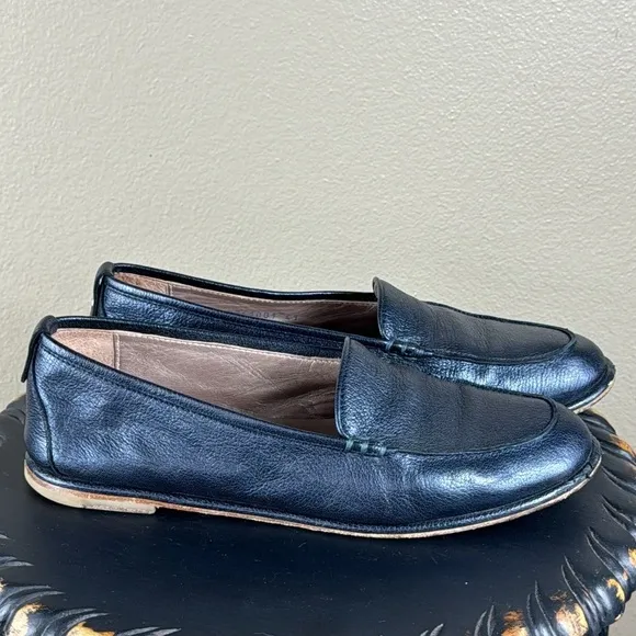 AGL navy blue loafers, size 41