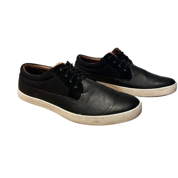 Aldo Ithail Fashion Sneaker Mens 12 Lace Up Black Round Toe Grunge Streetwear