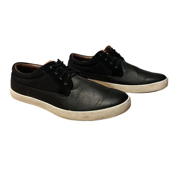 Aldo Ithail Fashion Sneaker Mens 12 Lace Up Black Round Toe Grunge Streetwear