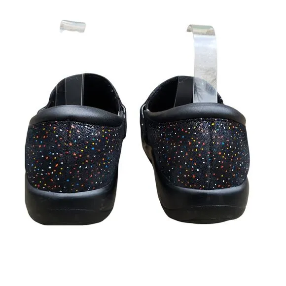 Alegria KAR -763XW Paityn Sprinkles Loafers Slip On Comfort Clogs Sz EU 42