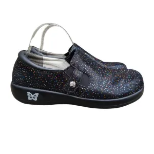 Alegria KAR -763XW Paityn Sprinkles Loafers Slip On Comfort Clogs Sz EU 42