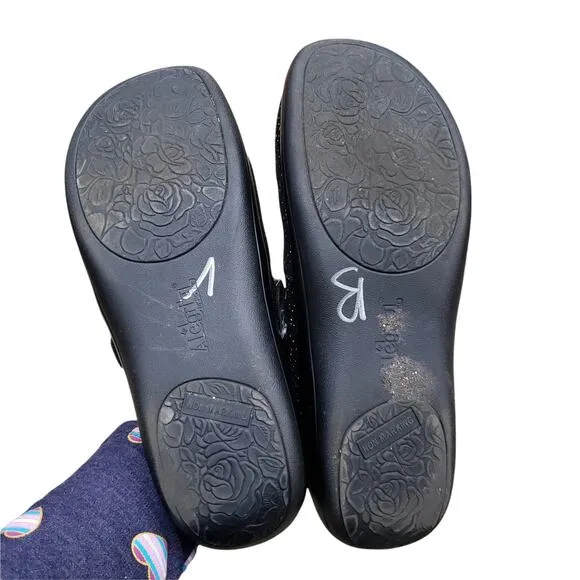 Alegria KAR -763XW Paityn Sprinkles Loafers Slip On Comfort Clogs Sz EU 42
