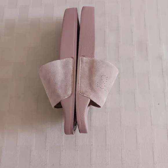 All Saints Karli Taupe Slides Sandals