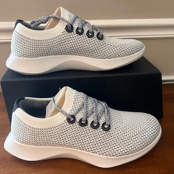 Allbirds Men's Tree Dasher light grey Sneakers Size 12.5 NEW IN BOX