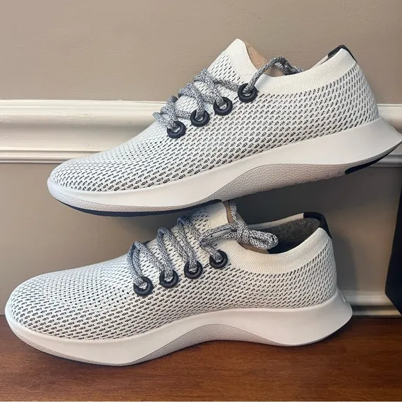 Allbirds Men's Tree Dasher light grey Sneakers Size 12.5 NEW IN BOX