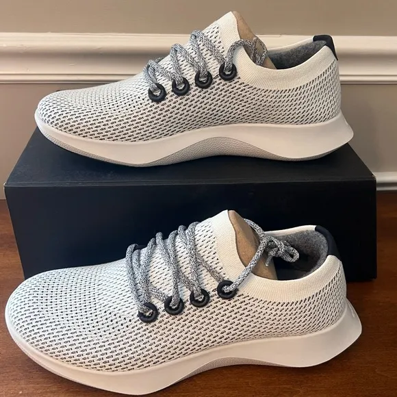 Allbirds Men's Tree Dasher light grey Sneakers Size 12.5 NEW IN BOX