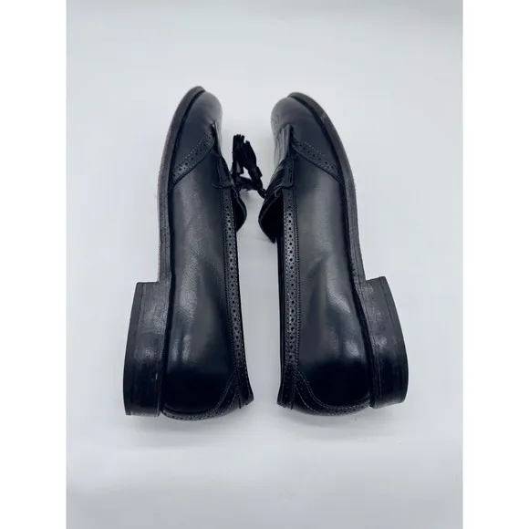 Allen Edmonds Bridgeton Tassel Loafers Leather Dress Shoes Black Size 12