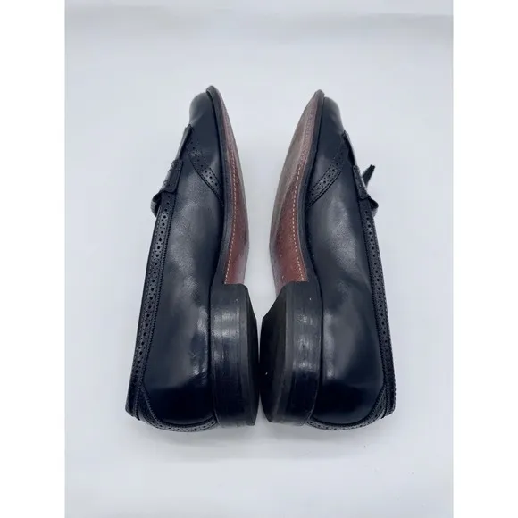 Allen Edmonds Bridgeton Tassel Loafers Leather Dress Shoes Black Size 12