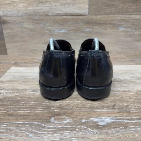 Allen Edmonds Grayson Tassel Black Leather Loafers Men's Size 12