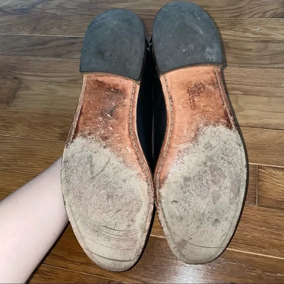 Allen Edmonds Leather Vintage Woodstock Fringe Tassel Loafers