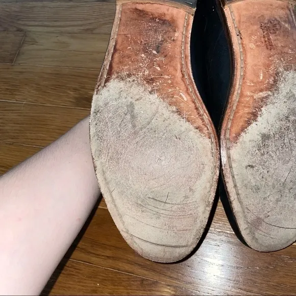 Allen Edmonds Leather Vintage Woodstock Fringe Tassel Loafers