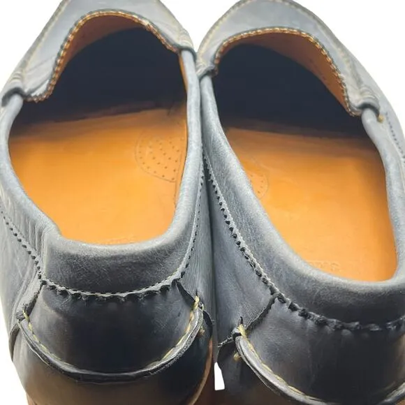 ALLEN EDMONDS Loafers Men Size 15 D AE Sedona Blue Slip On Factory Distressed