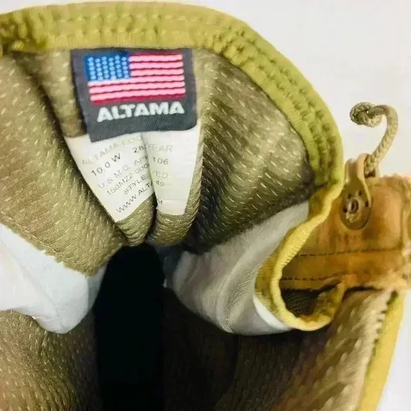 ALTAMA VIBRAM - USMC HOT WEATHER  STYLE 4150 MEN'S BOOTS SIZE 10W