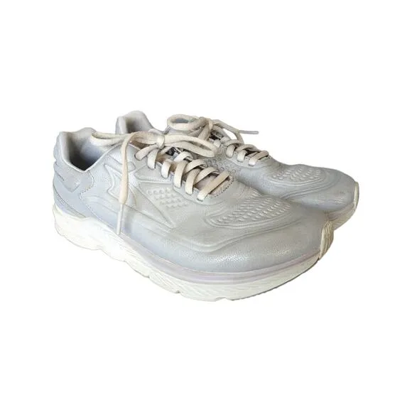 Altra Torin 5 Leather Shoes Gray Womens 7.5 Workout Gym Trail Running Sneakers