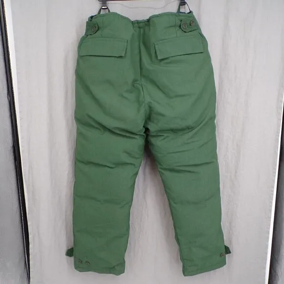 Alyeska Pipeline Vintage USA Fire Resistant Goose Down Insulated Pants - XL